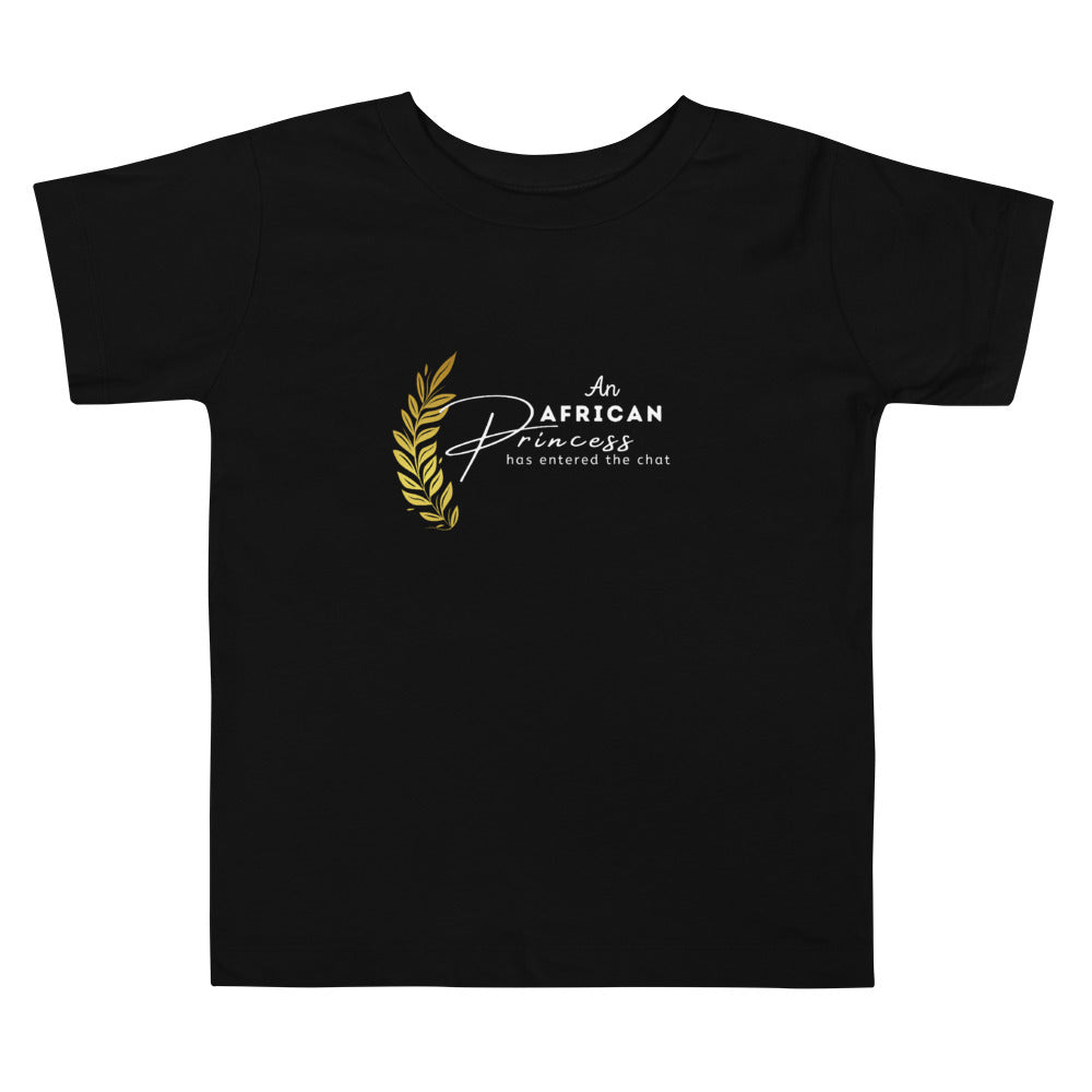 Toddler African Princess Tee (Girls)