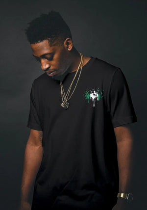 Splash Flag Chest Tee (Unisex)